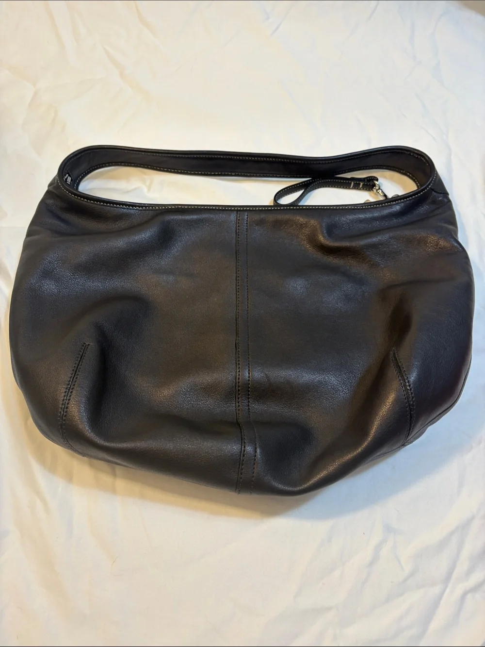 Coach bag vintage Coach Ergo Hobo shoulder bag crafted from black leather. - Picture 6 of 8